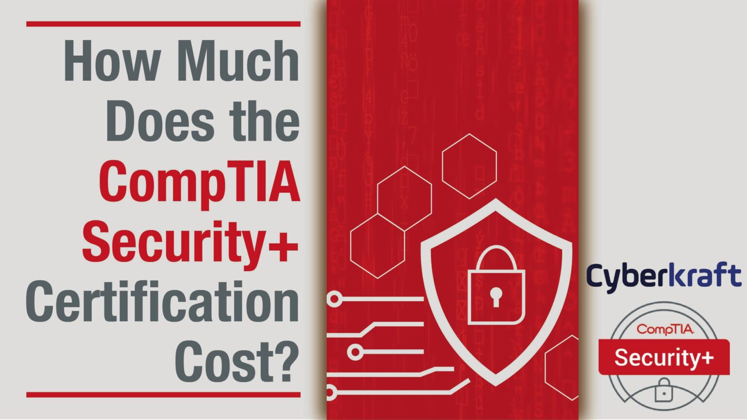 How Much Does the CompTIA Security+ Certification Cost